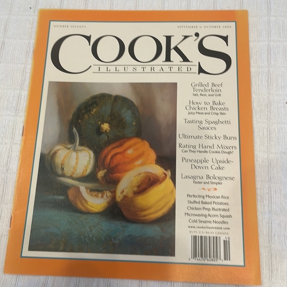 Cooks illustrated vintage 2003 & 2004 magazines bundle cooking baking recipe - Picture 11 of 16